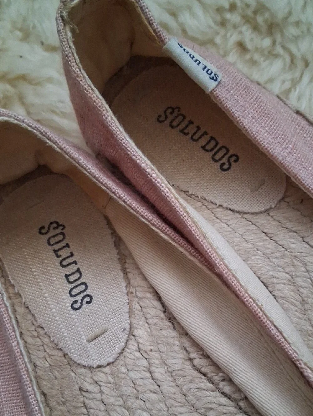 Soludos Anthropologie Pink Embroidered 'Ciao Bella' Espadrilles